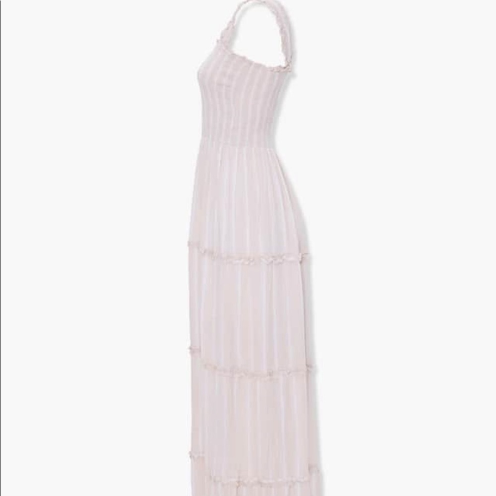 Striped Ruffle Maxi Dress - Picture 4 of 5